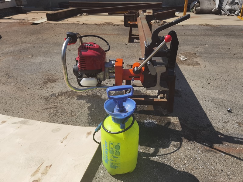 內(nèi)燃鋼軌鉆孔機  常見故障處理方法